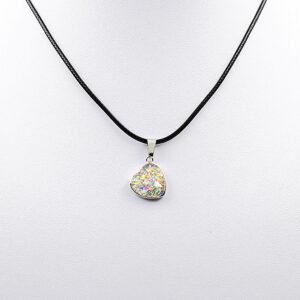 OPALNA AHATNA DRUZA - obesek SRCE - slika 3