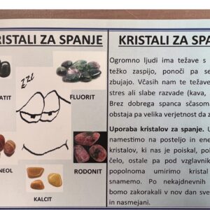 Komplet dveh kristalov - ZA SPANJE - slika 2