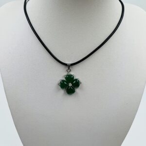 SMARAGDNI ŽAD - obesek ŠTIRIPERESNA DETELJICA - slika 4