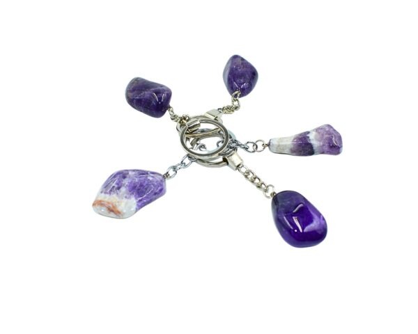 Obesek za ključe- AMETIST