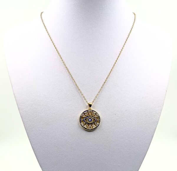 ZLOBNO OKO  - obesek z verižico