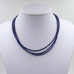 Brušena ogrlica - LAPIS LAZULI