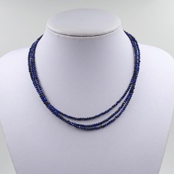 Brušena ogrlica - LAPIS LAZULI