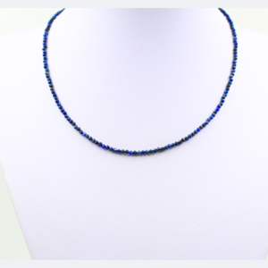 Brušena ogrlica - LAPIS LAZULI