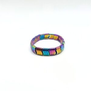 Mavrični hematiti zapestnica