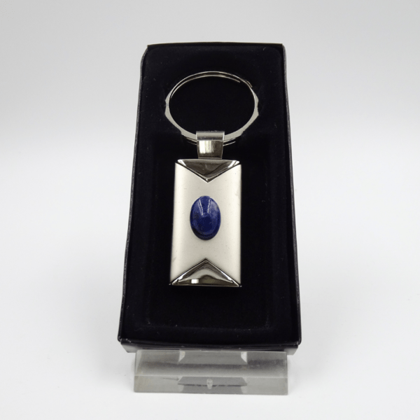 Kovinski obesek za ključe - LAPIS LAZULI